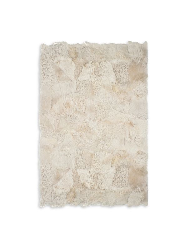 WOLFIE FURS ?Made For Generations? Toscana Shearling Throw Blanket